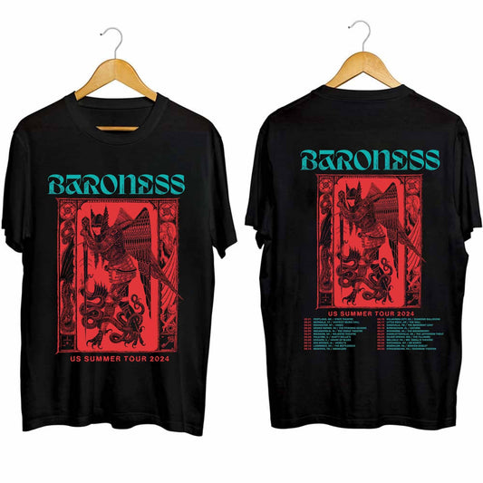 Baroness US Summer Tour 2024 Shirt