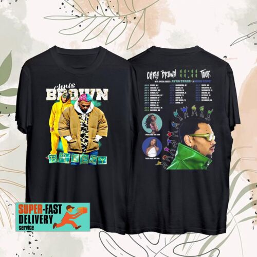 Chris Brown 11 11 Tour 2024 Shirt Chris Brown Fan Shirt