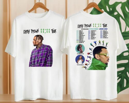 Graphic Chris Brown 11 11 Tour 2024 Shirt