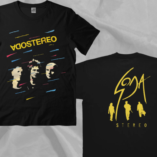 Soda Stereo 2000 Music Tour Unisex T-Shirt Gift For All Fans