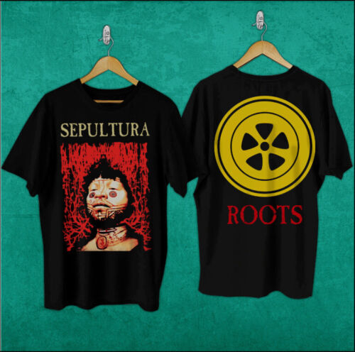 Vintage 1996 sepultura roots music t-shirt for fan