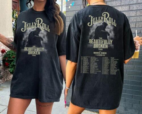 Jelly Roll The Beautifully Broken Tour 2024 Shirt, Jelly Roll 2024 Tour Shirt