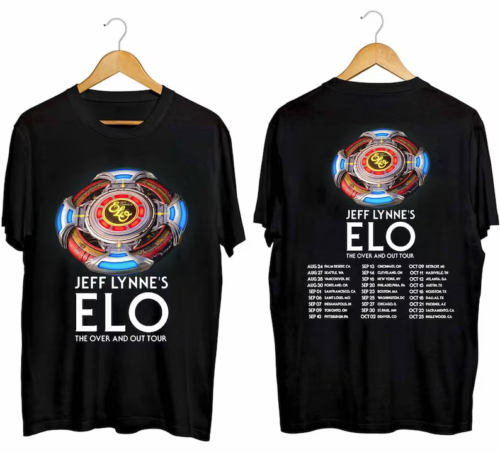 Jeff Lynne's ELO The Over and Out Tour 2024 Shirt