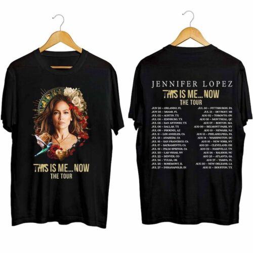 Jennifer Lopez - 2024 This Is Me Now Tour Shirt, Jennifer Lopez Fan Shirt