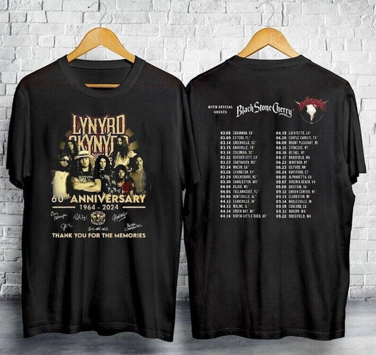 Lynyrd Skynyrd ZZ Top Tour 2024 Unisex T-Shirt