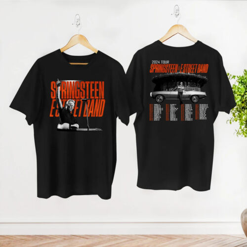 Bruce Springsteen And E Street 2024 Tour t Shirt