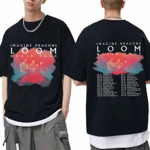 Imagine Dragons Loom Tour 2024 Shirt, Imagine Dragons Band Fan Shirt