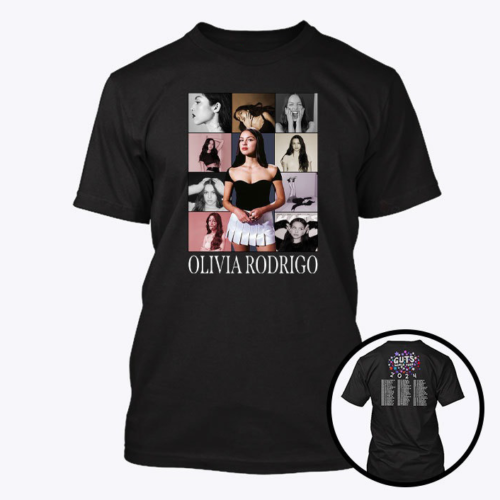Olivia Rodrigo Guts Tour 2024 T Shirts