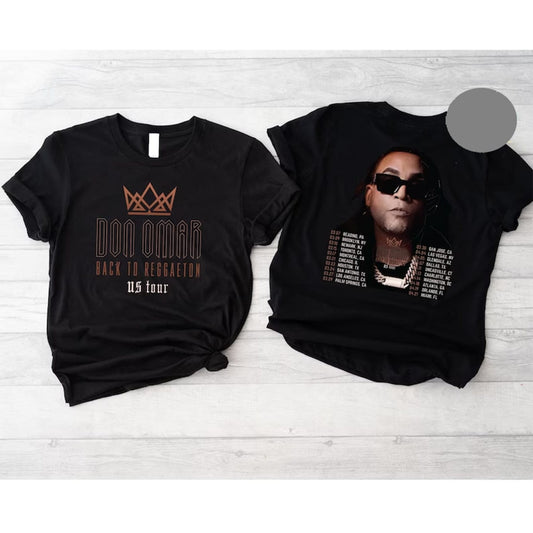 Don Omar Back to Reggaeton Tour 2024 Shirt