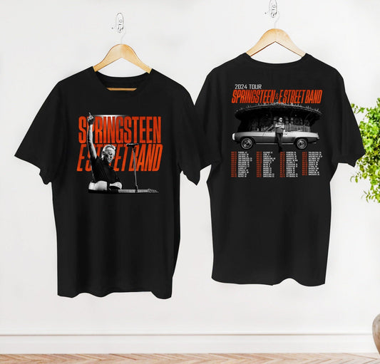 Bruce Springsteen And E Street 2024 Tour Shirt, Bruce Springsteen Merch Shirt
