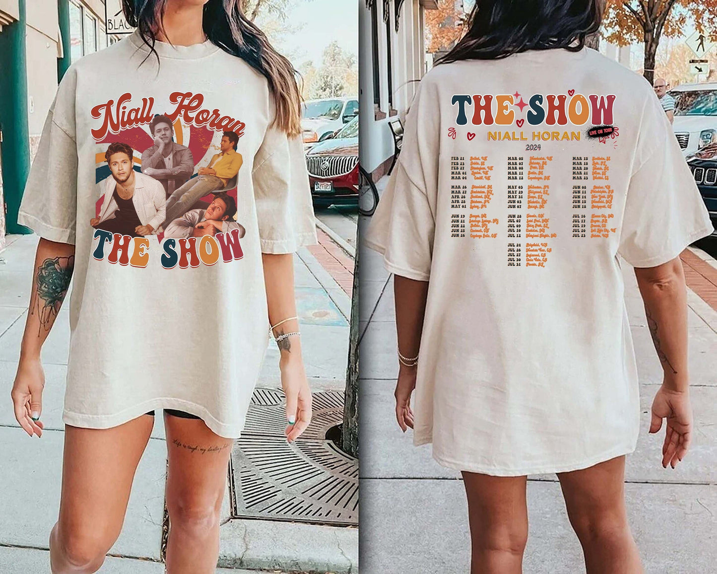 Niall Horan The Show Live On Tour 2024 Shirt