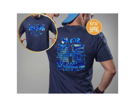 Dad Tour Shirt, The Fatherhood Tour T-Shirt, Fathers Day Gift , Dad T-Shirt, Dad Birthday Gift