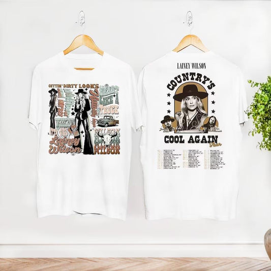 2024 Lainey Wilson Country s Cool Again Tour Shirt Lainey Wilson Shirt