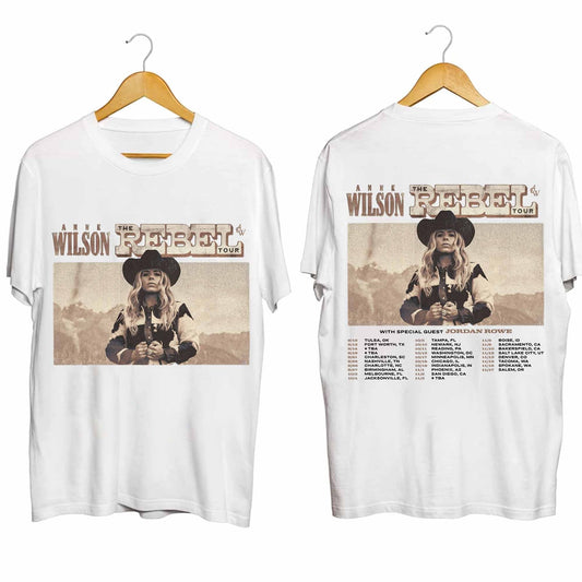 Anne Wilson - The Rebel Tour 2024 Double Sided Shirt