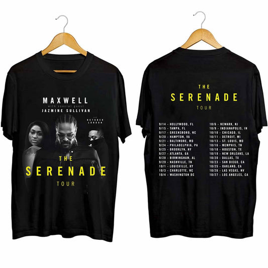 Maxwell The Serenade Tour 2024 Shirt, Maxwell Fan Shirt