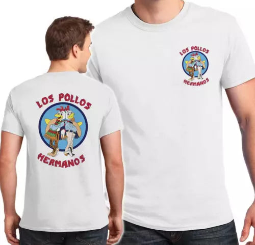 Los Pollos Hermanos' 2 sided T-shirts Men's, Women's