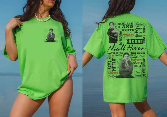 Niall Horan Song Title Shirt Niall Horan Merch