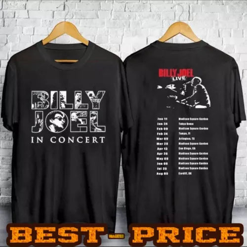 Piano Man Billy Joel World Tour 2024 Shirt