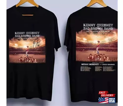 K Ches Sun Goes Down 2024 Tour Signature T-Shirt