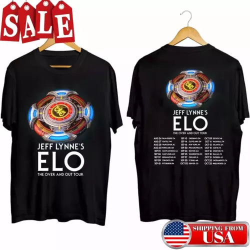 New Jeff Lynne Tour 2024 ELO T-Shirt