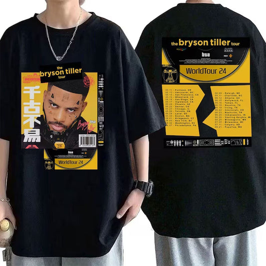 The Bryson Tiller 2024 Tour Shirt, Bryson Tiller Tour Shirt