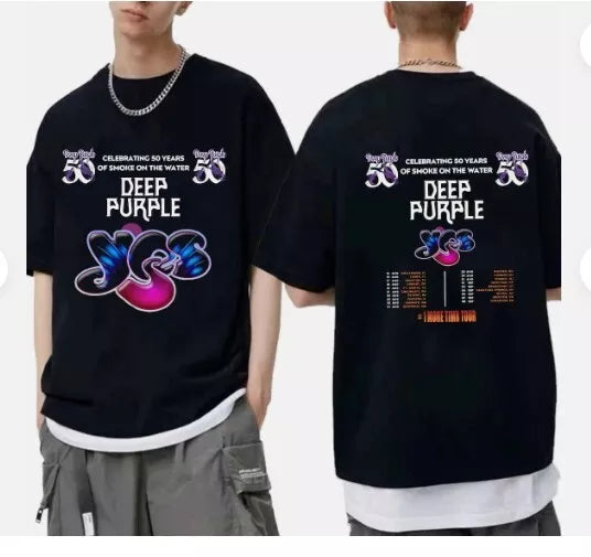 Deep Purple = 1 More Time 2024 Tour Shirt