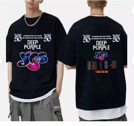 Deep Purple = 1 More Time 2024 Tour Shirt