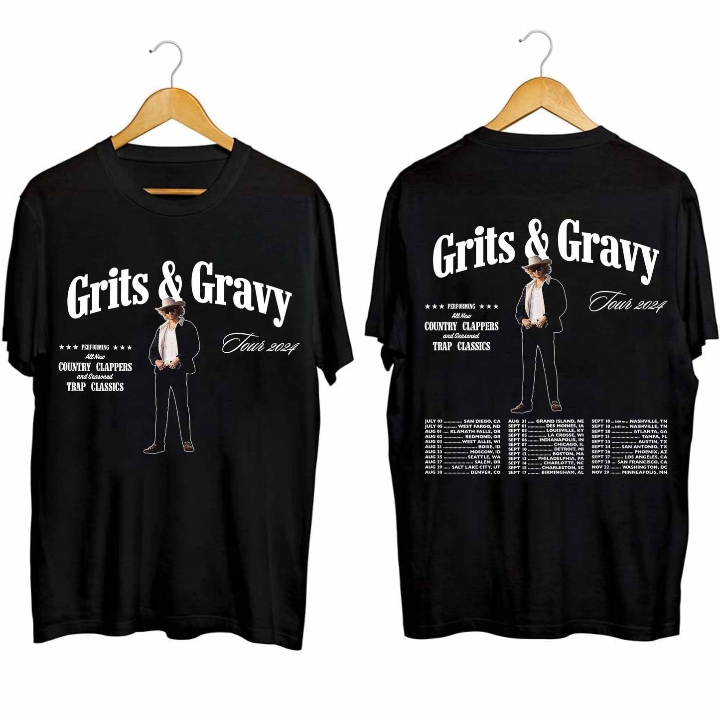 Yung Gravy The Grits and Gravy Tour 2024 Fan Shirt