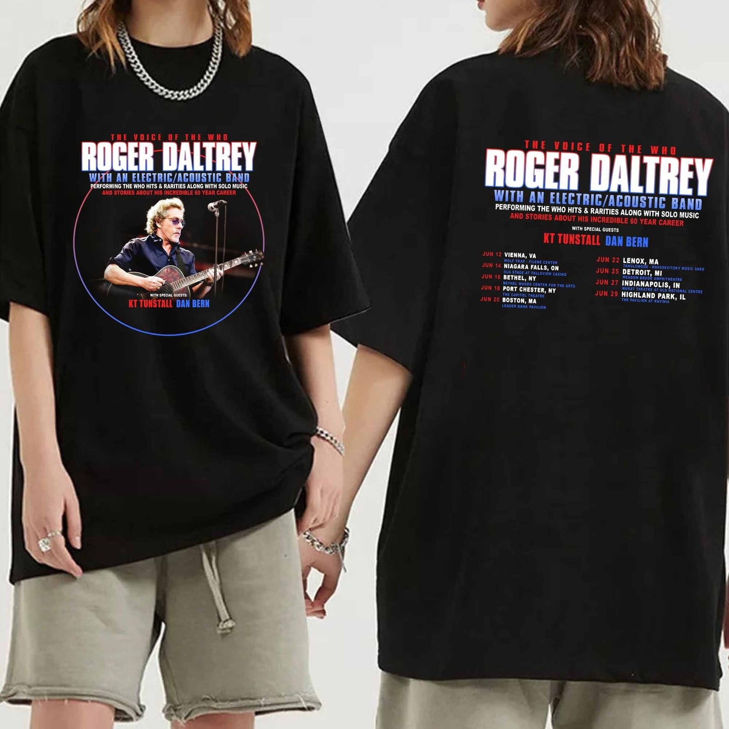 Roger Daltrey 2024 Tour Shirt, Roger Daltrey Fan Shirt
