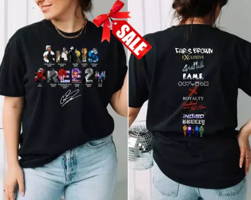 Chris Brown T-Shirt, Chris Brown 1111 Tour 2024 Shirt