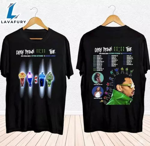 Chris Brown 2024 Concert Shirt 11 11 Tour 2024 Shirt