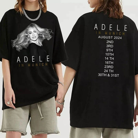 Adele In Munich 2024 Weekend with Adele Double Sided Shirt