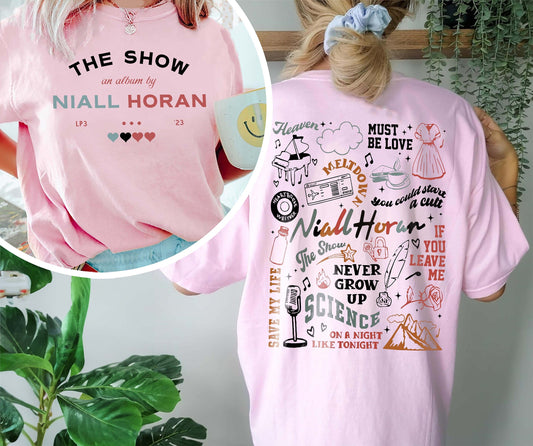 Niall Horan Shirt, Niall Horan The Show Album Track List Shirt