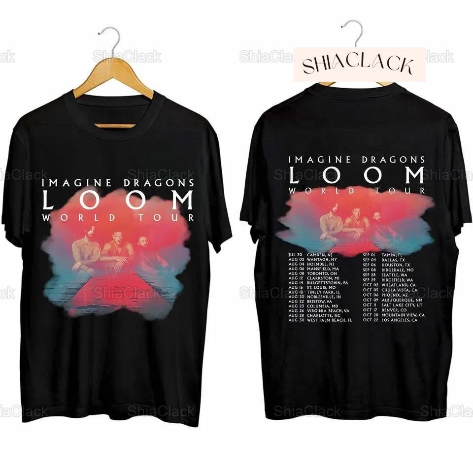 Imagine Dragons Loom Tour 2024 Shirt, Music Tour Shirt