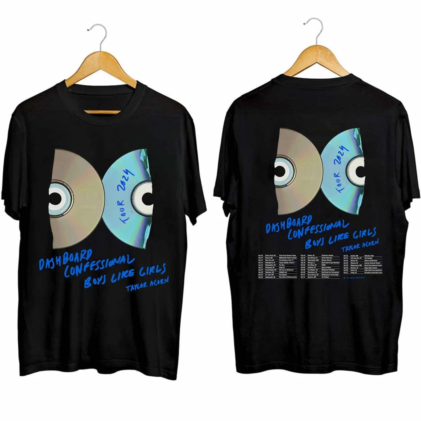 Dashboard Confessional 2024 Tour Shirt