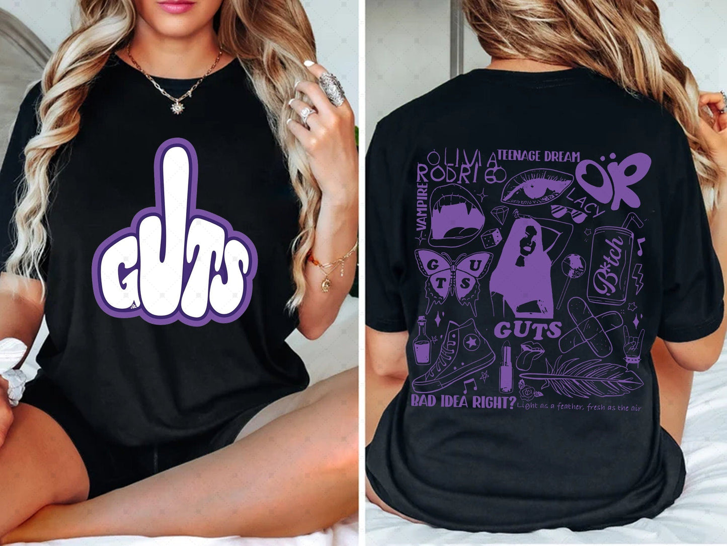 Olivia Rodrigo Guts Tour 2024 Merchandise