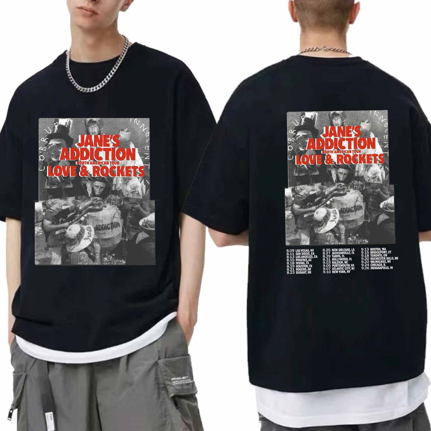 Janes Addiction 2024 Tour Shirt