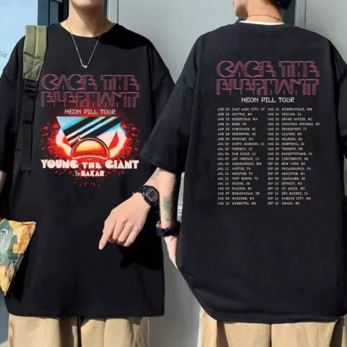 Cage the Elephant Neon Pill Tour 2024 Shirt Cage the Elephant 2024 Concert