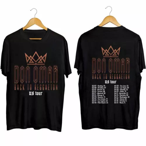 Don Omar 2024 Tour Shirt Don Omar Band Fan Shirt