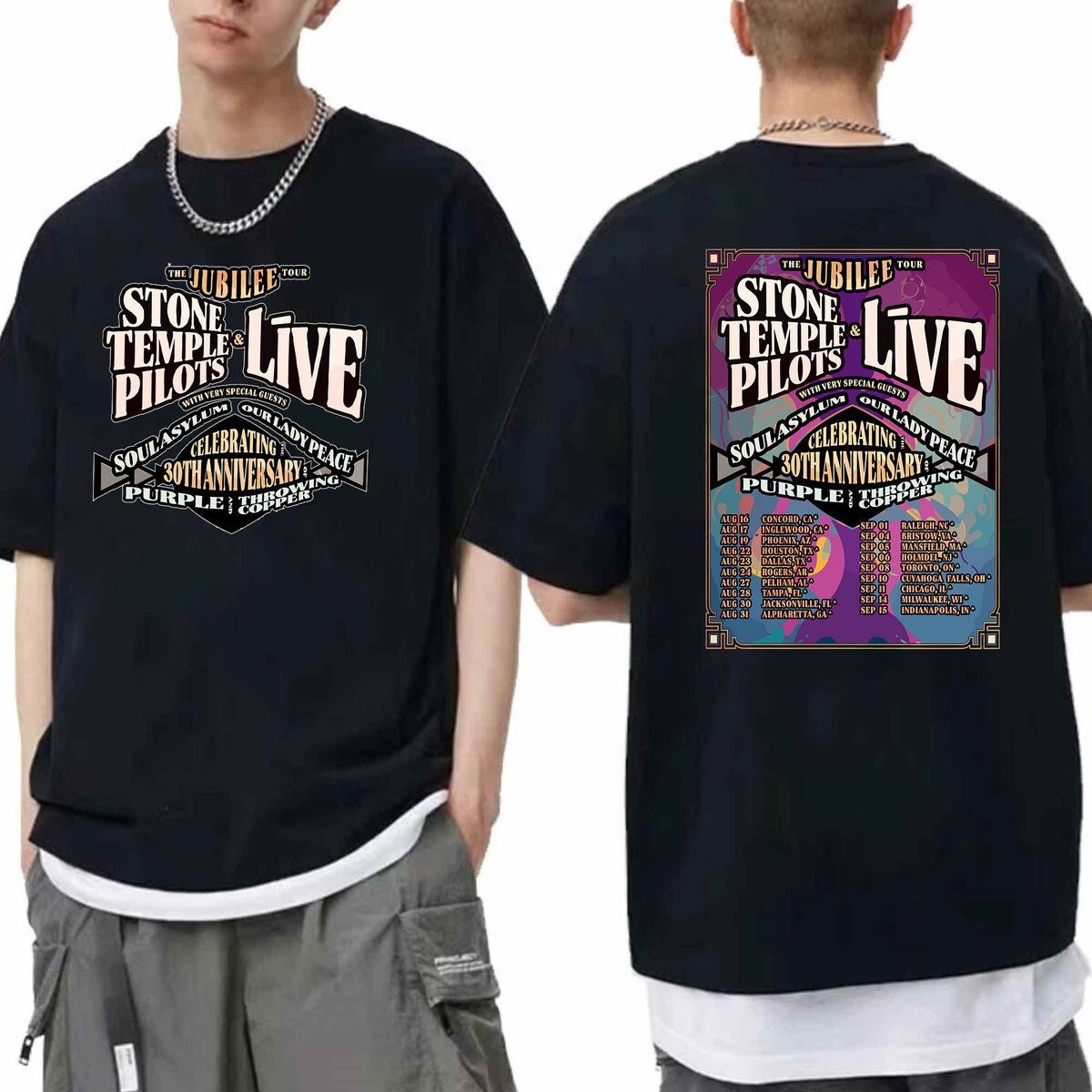 Stone Temple Pilots The Jubilee Tour 2024 Shirt