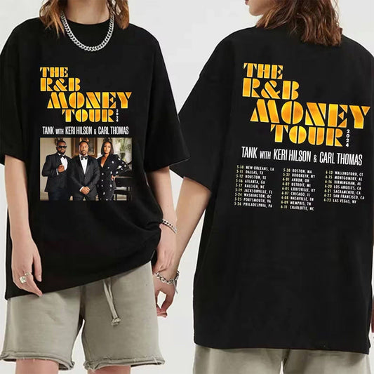 Tank with Keri Hilson and Carl Thomas - The R&B Money Tour 2024 Shirt,