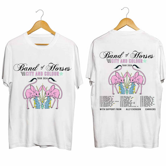 Band of Horses 2024 Tour Double Sided Shirt