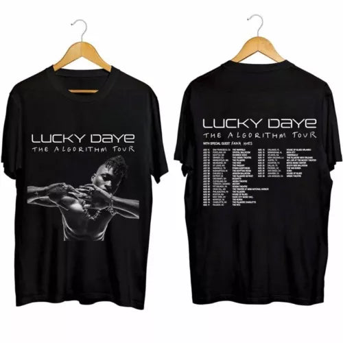 Lucky Daye - The Algorithm Tour 2024 Shirt, Lucky Daye Fan Shirt