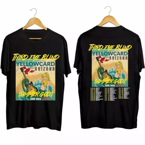 Third Eye Blind 2024 Tour Shirt, 2024 Summer Gods Tour T-shirt