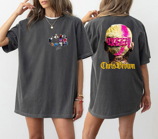 Chris Brown 11 11 Tour 2024 Tee Shirt, Chris Brown Shirt