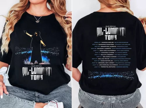 Diljit Dosanjh Dil-Luminati Tour T-Shirt, Diljit Dosanjh North American Tour Tee