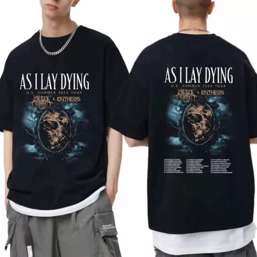 As I Lay Dying US Summer Tour 2024 Shirt