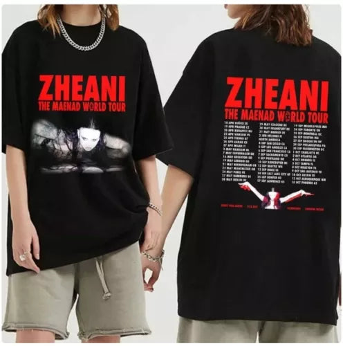 Zheani 2024 The Maenad World Tour Shirt,