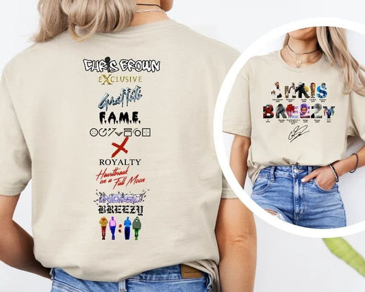 Chris Brown Shirt, Chris Brown 11:11 Tour 2024 Shirt, Chris Brown Breezy