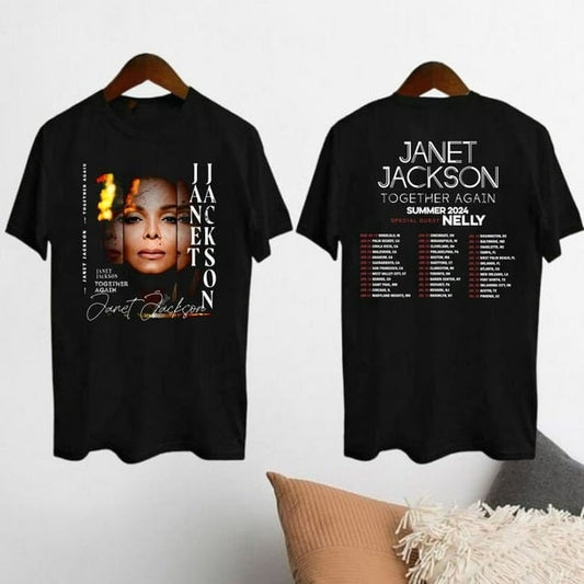 2024 Tour Janet Jackson Together Again T-Shirt, Janet Jackson Shirt
